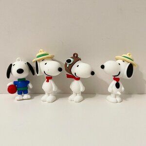Lot of 4 Snoopy Figures Toys